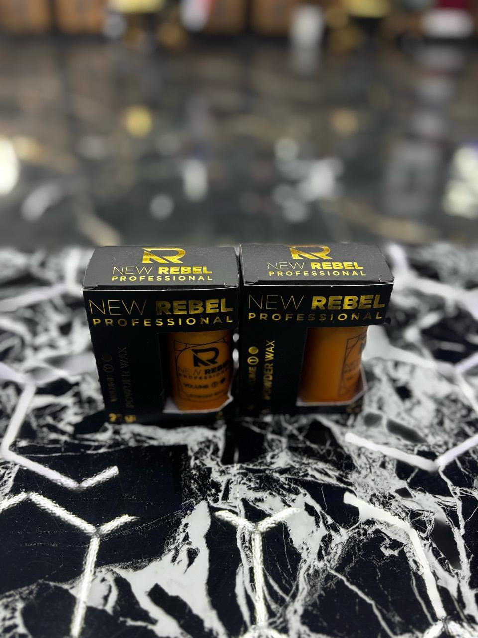 Zwei Packungen New Rebel Professional Powder Wax, Volume 0 und 1